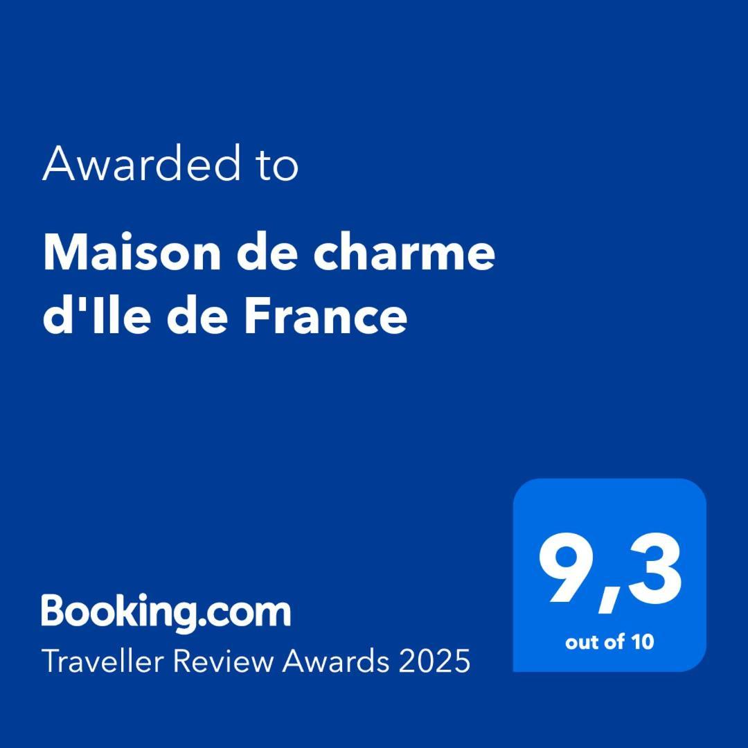 Maison De Charme D'Ile De France Chaumontel Extérieur photo
